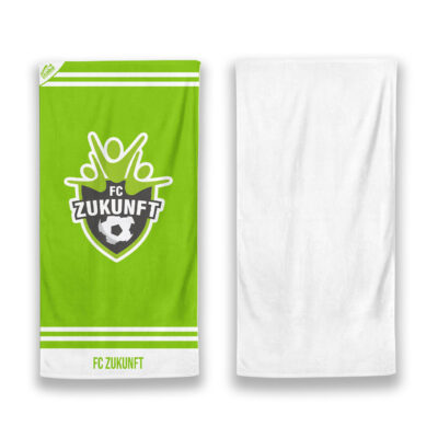 Personalisierbar - Handtuch - Grün und Weiß